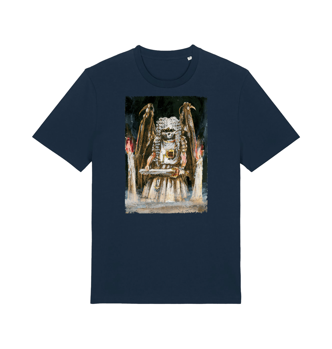 French Navy Printed T-shirt Front